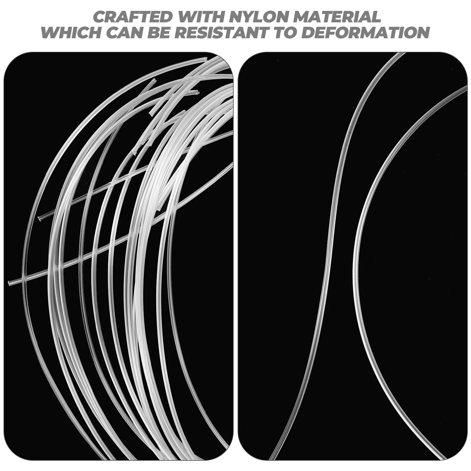 نصف إطار نظارات الملحقات إصلاح الموضوع دائم النايلون النظارات تحديد سلسلة لاستبدال أدوات صيانة النظارات #5