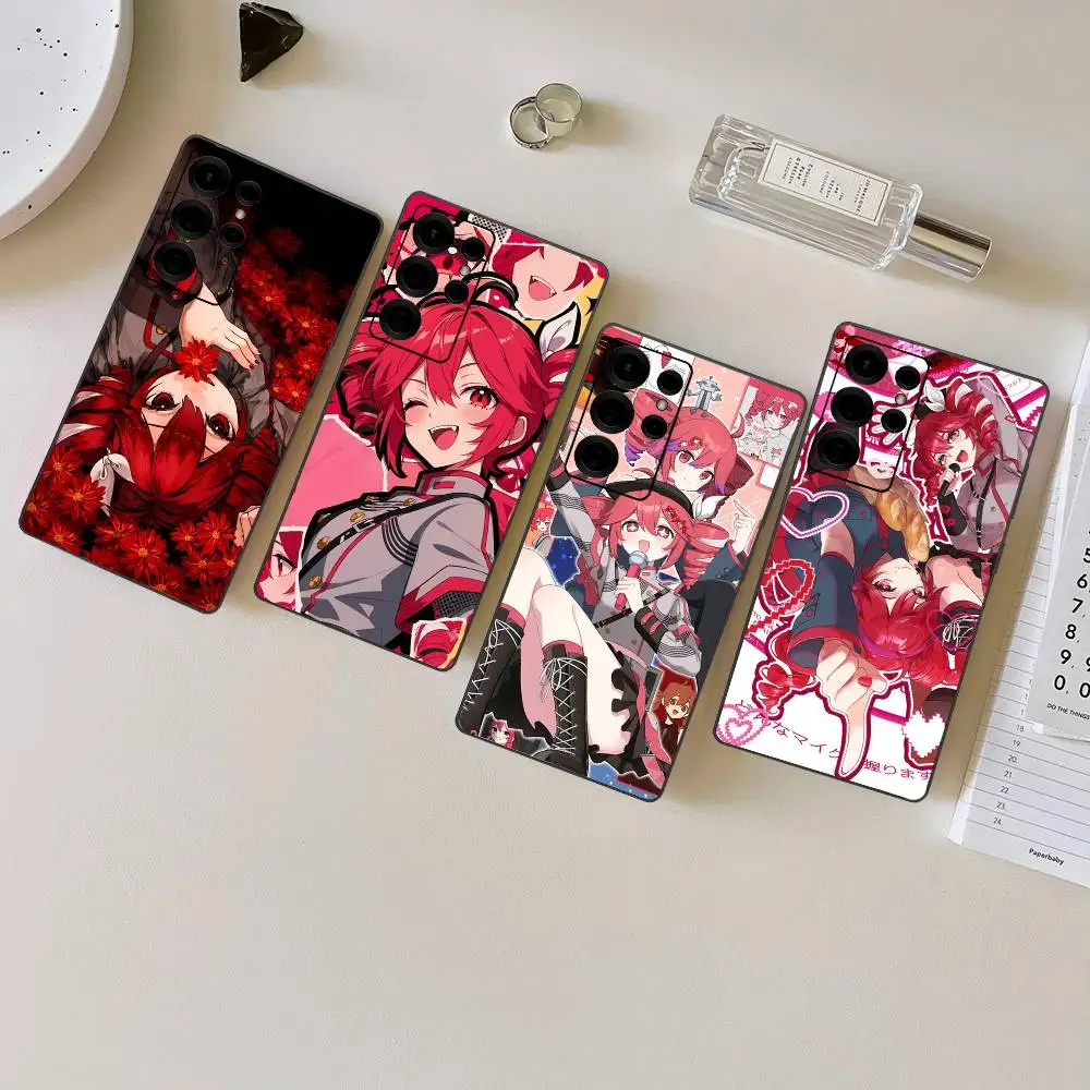 K-Kasane T-Teto Phone Case For Samsung S 24 Fe 25 Ultra Plus 20 Lite 21 30 22 23 24 22 Ultra 5G Fundas
