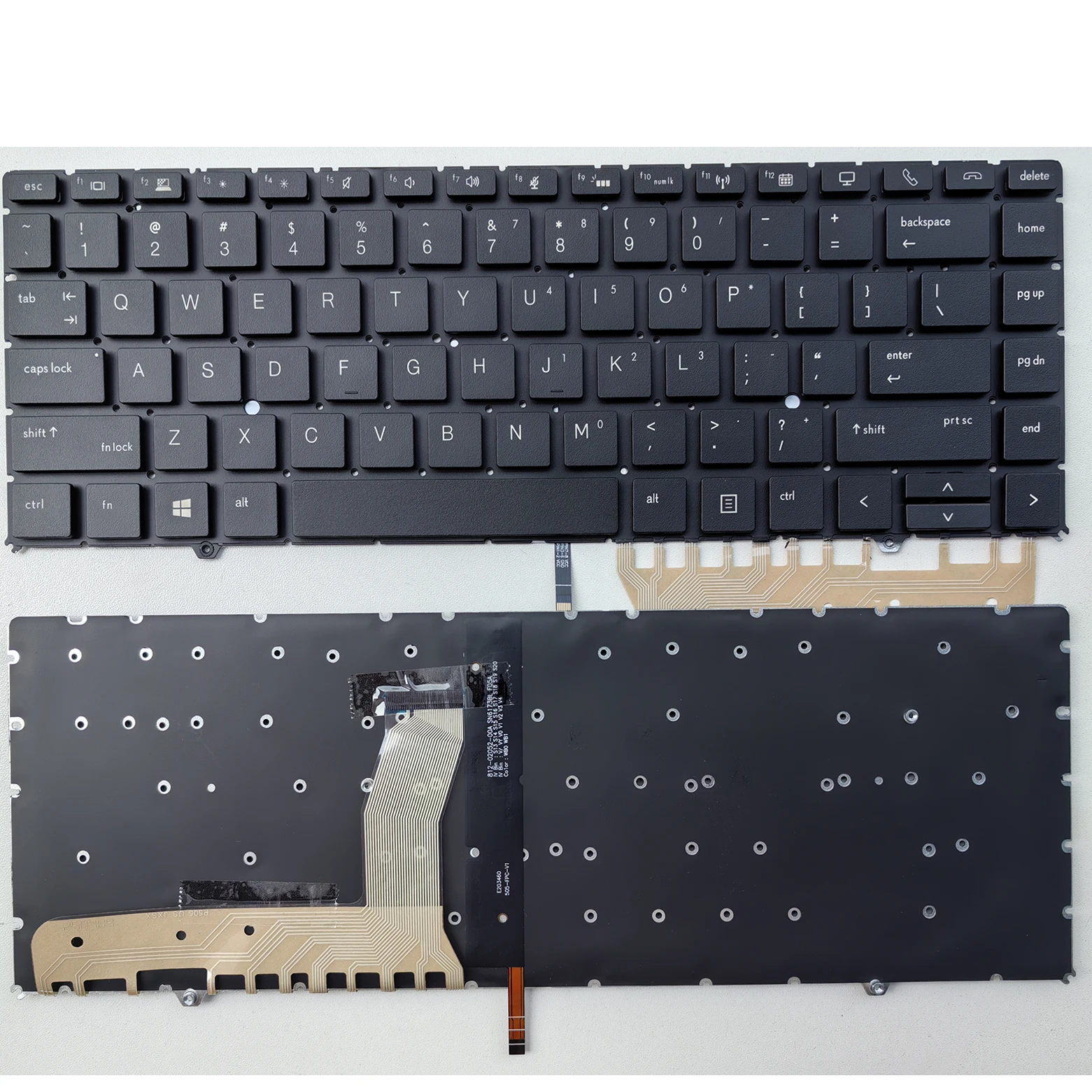 Laptop Keyboard for HP ZBook Studio G5 EliteBook 1050 G1 US Backlit Black