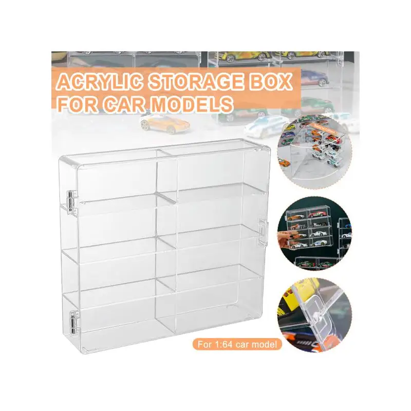 

Акриловая витрина с 8 сетками для хранения предметов для организации и демонстрации