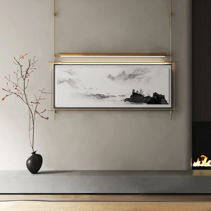 Wrought iron decorative  paintings, retro wall hanging, metal entrance hanging, indoor