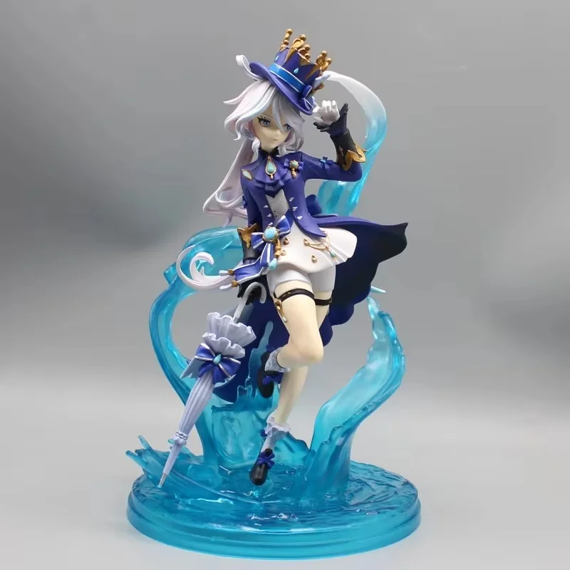 Genshin Impact GK Furina Action Figurine Arethusa Furina Anime Figure Statue Collectible Model Toy Desk Decor Birthday Gift Toys