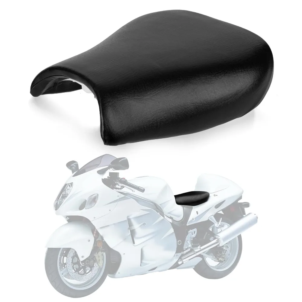 Motorcycle Rider Driver Front Cushion Seat Rectangular Pad Seat for Suzuki Hayabusa GSXR1300 1999-2007