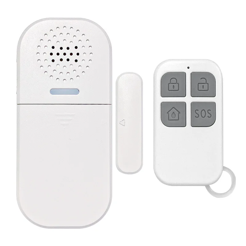 New Arrival Door Magnetic Alarm with Lighting Reminder, Remote Control, Home and Shop Anti-Theft Alarm System