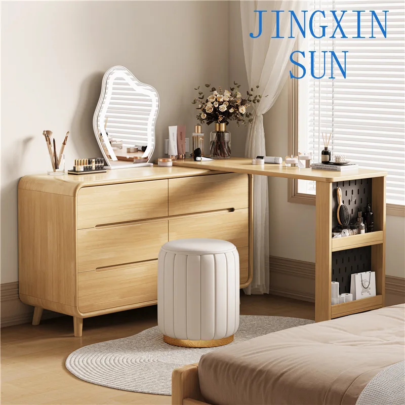 Corner desk Bookshelf Combination desk L-shaped writing table