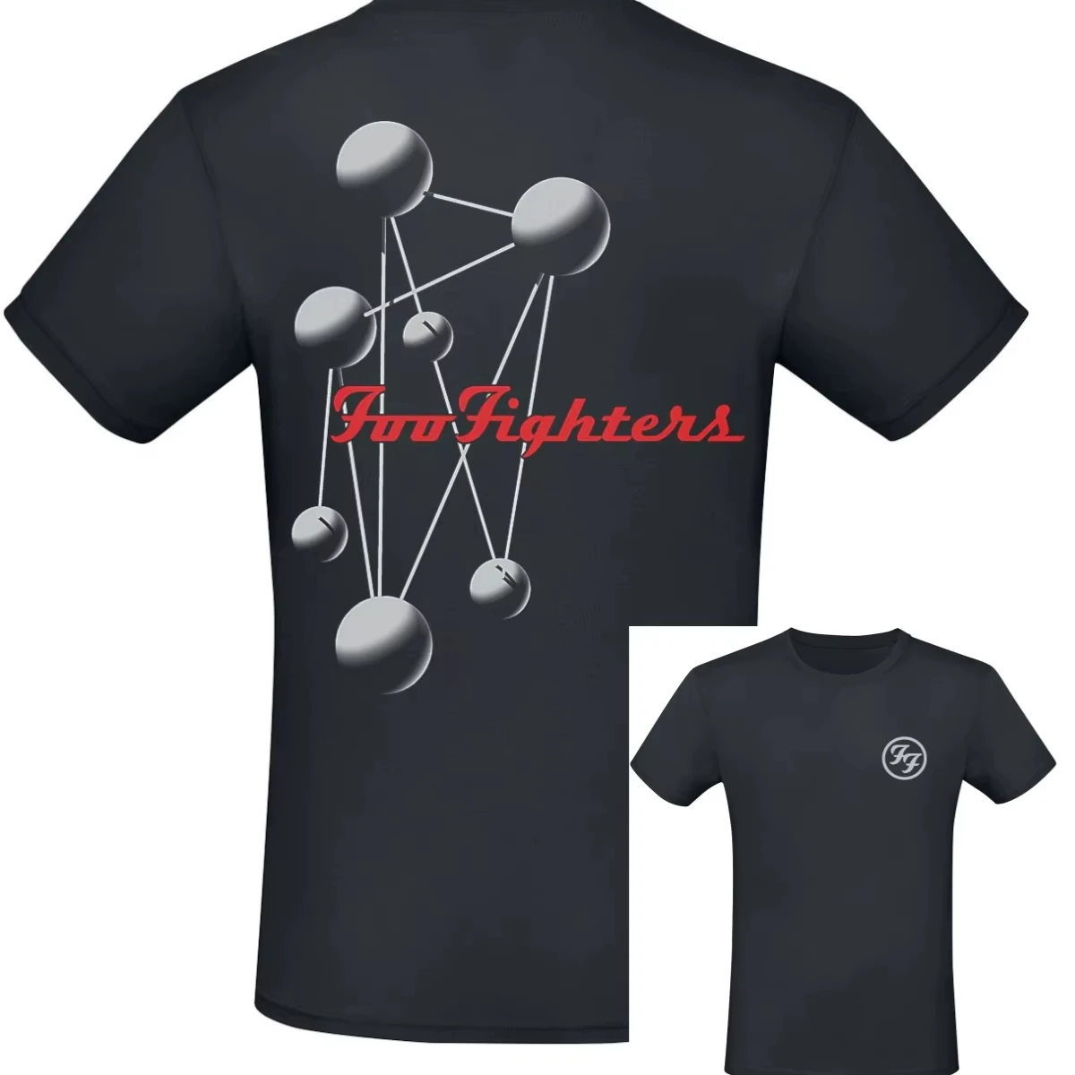 2026 Sonic Highways Foo Fighters T-Shirt Men Women Vintage Metal Rock Band Graphic Tee Cotton Summer Streetwear Top Ins Y2k