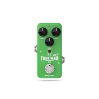 NUX TubeMan MKII NOD-2 Electric Guitar Effects Pedal, Tube Screamer, Enhanced by FET Transistor System