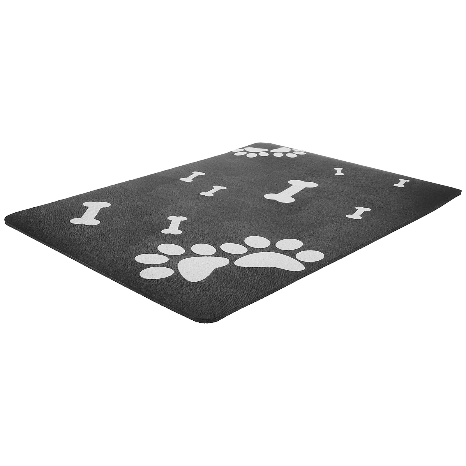 

Absorbent Pet Feeding Mat Non-Slip Resistant Dog Bowl Mat for Food Water Spill Protection Absorbent Pads for Pets
