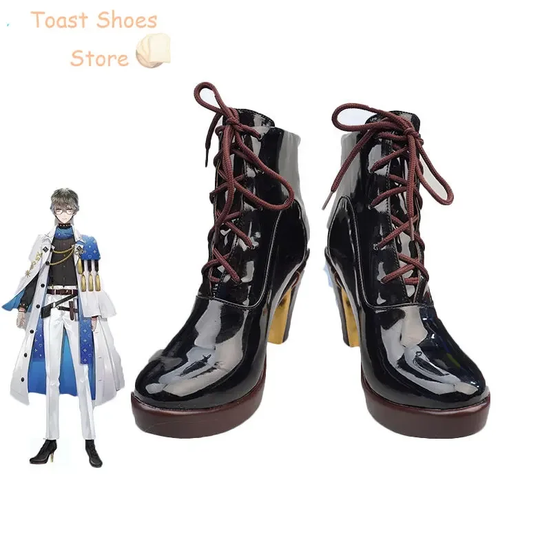 

Ike Eveland обувь для косплея Хэллоуин карнавальные ботинки Luxiem VTuber аксессуары для косплея реквизит для костюма