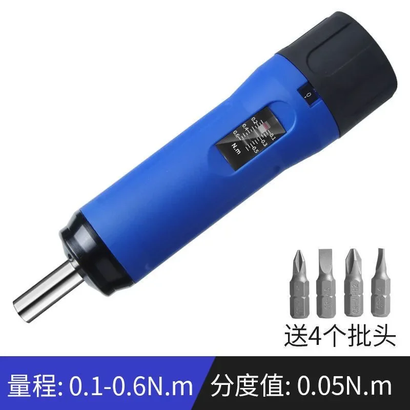 Cross-border preset torque screwdriver screwdriver adjustable manual idling