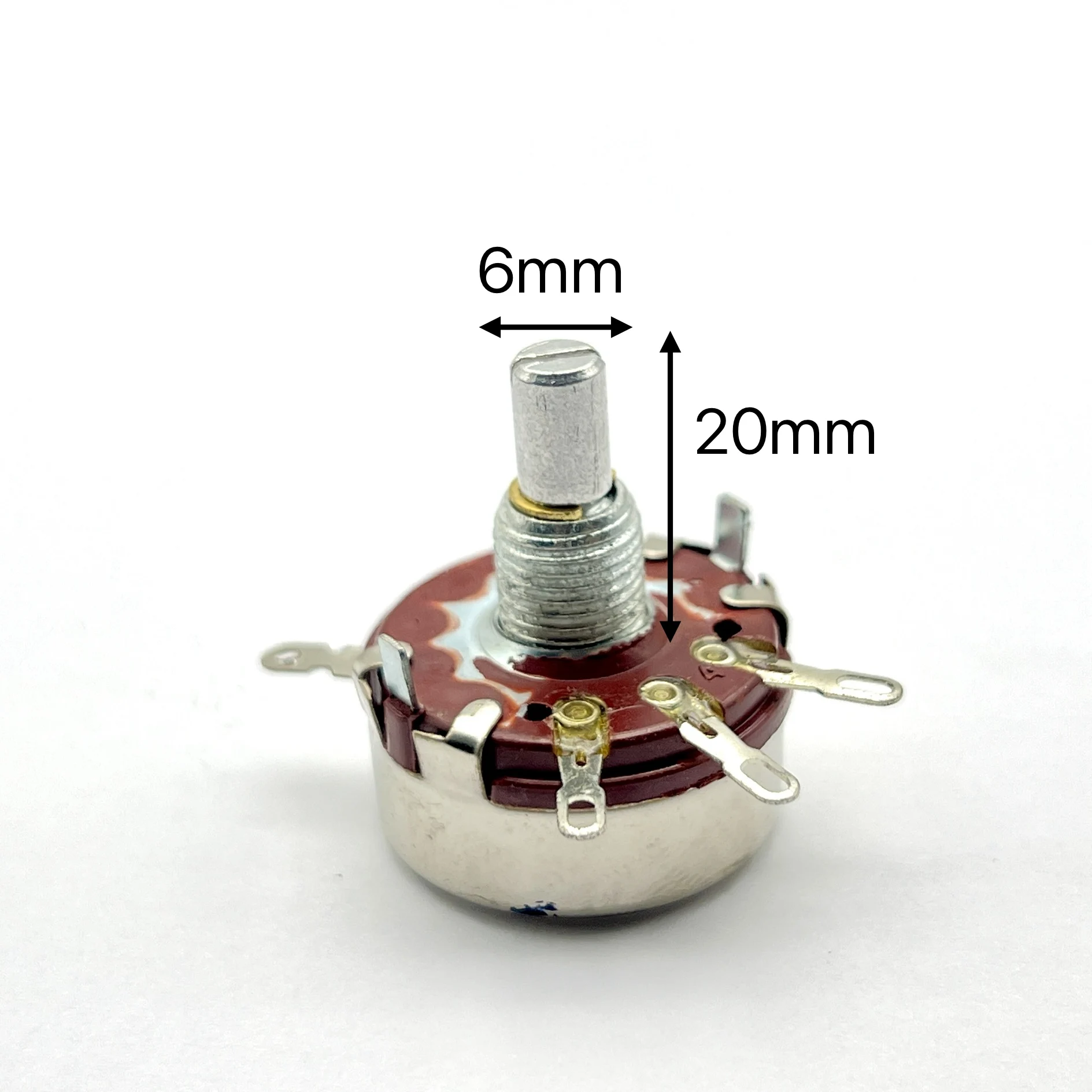 2pcs Speed control potentiometer WT118, special for air conditioner spray painting machine, 33K 560K 2W shaft length 20mm