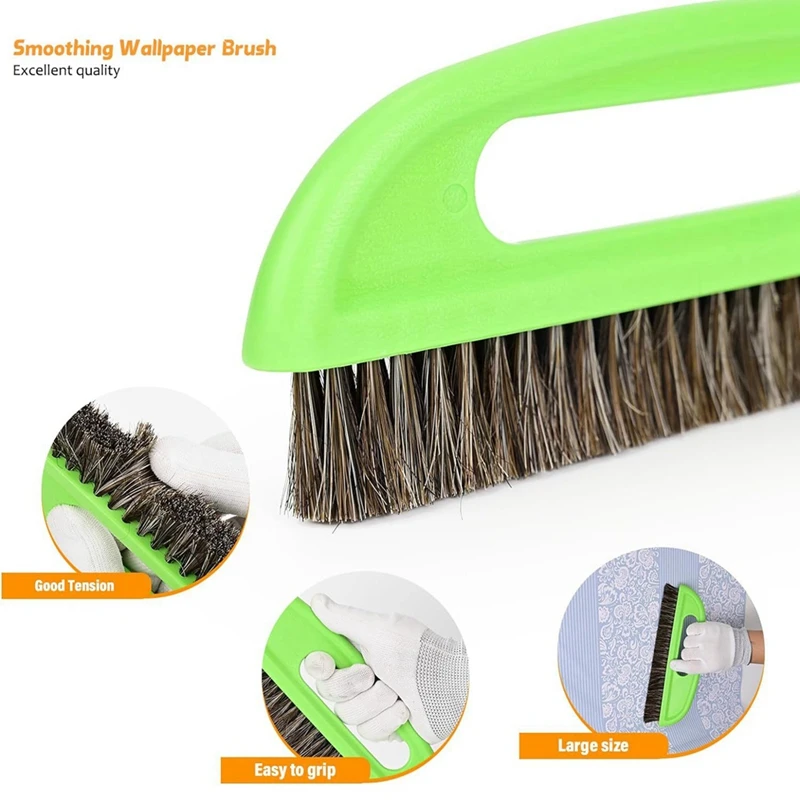 Wallpaper Smoothing Brush Wallpaper Squeegee Wallpaper Smoothing Tool Kit High Quality For Vinyl Backsplash Tile