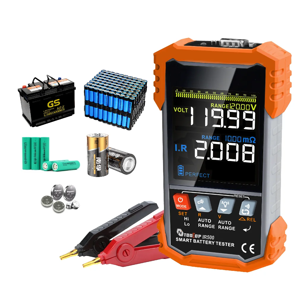 

high-precision lithium ion lifepo4 battery internal resistance meter Quality detector 18650 DIY Battery Testers