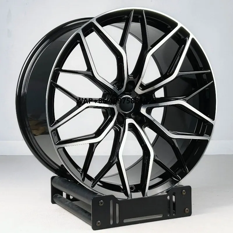 

5x130 Forged Wheels 17 18 19 Inch Rims Gloss Black Machine Face Alloy Wheel