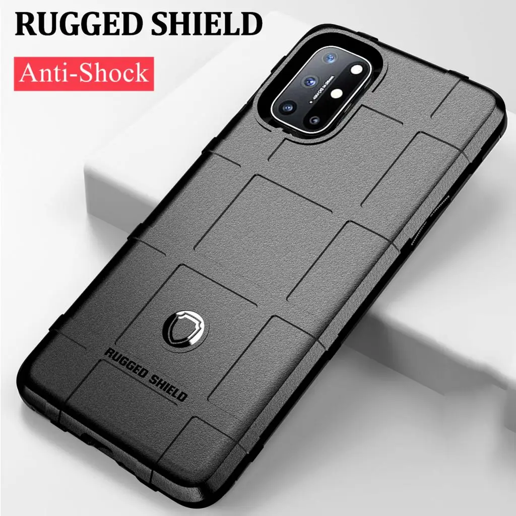 Rugged Shield Case For OnePlus 7T 9 8 7 10 ACE Pro 10T 10R 8T 6T 6 9R 9RT Nord 2T CE 2 N200 N100 ShockProof Silicone Case Cover