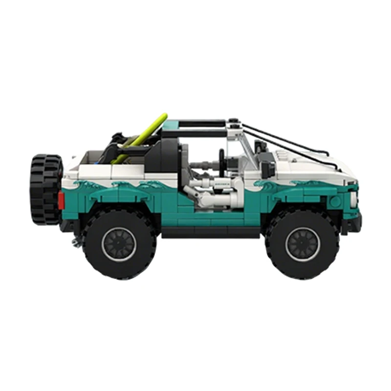 383 PCS Customize Electronic game sports car MOC Customize Modular Building Block Educational Popular DIY Boy Toy Birthday Gift