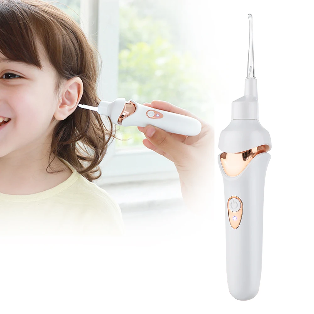 

Home Ear Cordless Safe Vibration Painless Vacuum Ear Wax Pickup Cleaner Remover Spiral Ear Cleaning Device Digging Wax Ear Picks
