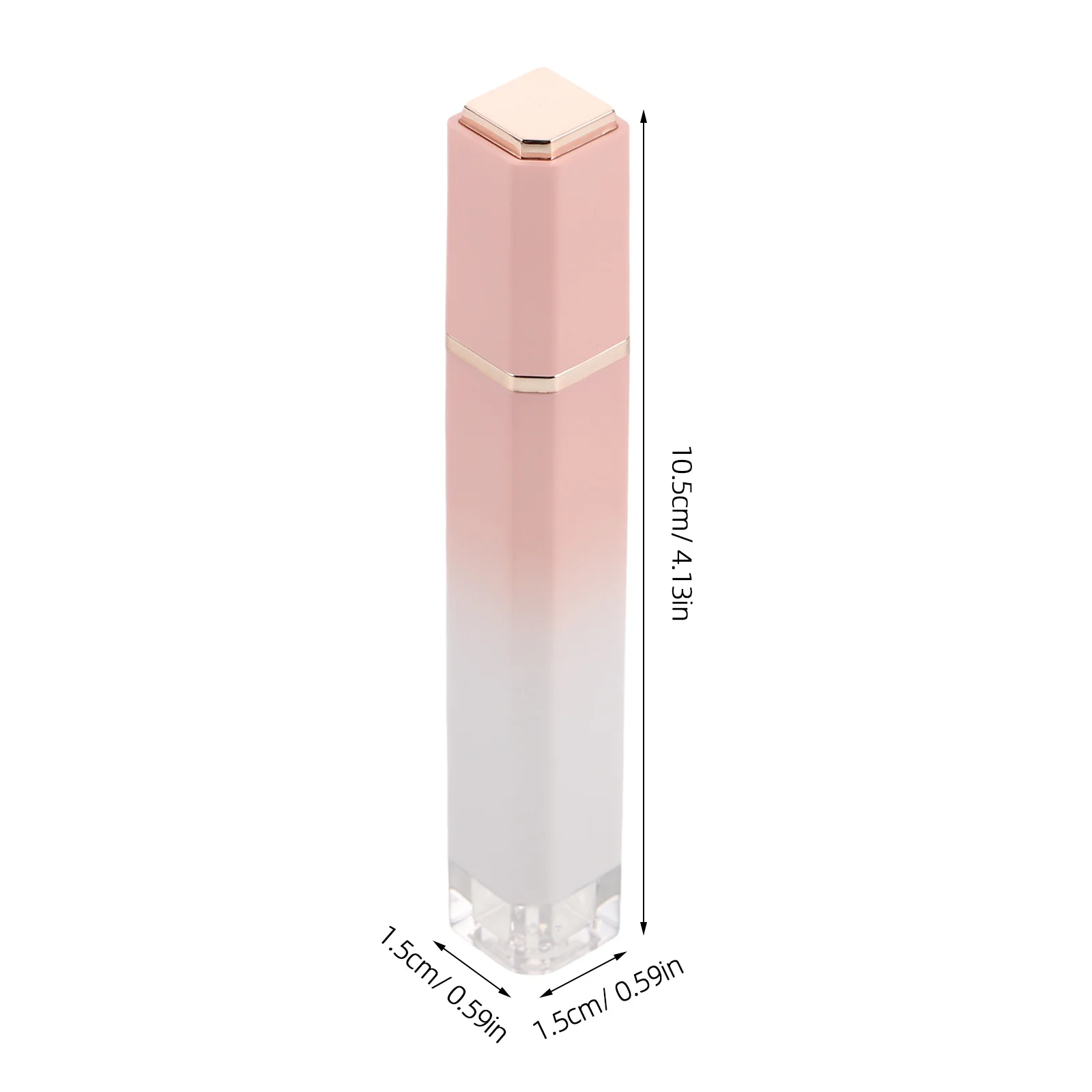 Mini Refillable Lip Tube Empty Lipgloss Vials Stylish Container Jar for DIY Beauty Makeup Lip Gloss and Foundation