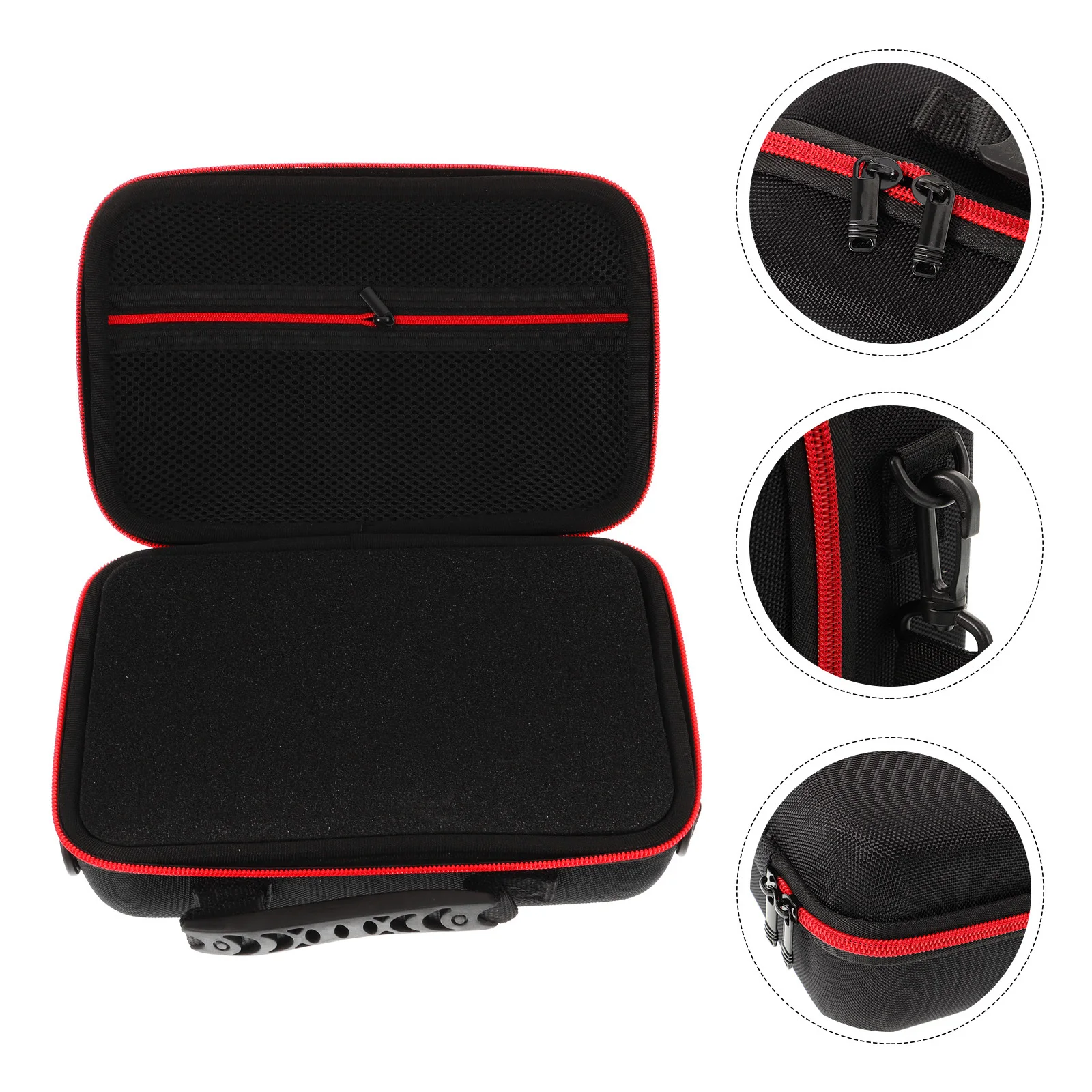 

Small Camera Bag Size S Hard Case Portable Camera Storage Pouch Handle Travel Outdoor Bag Hard Case with Foam