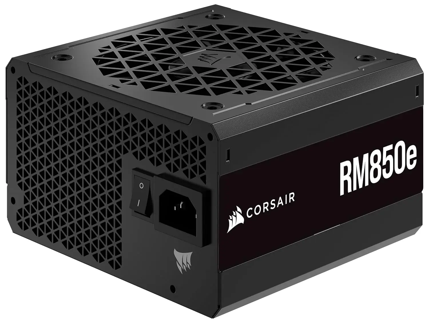 Corsair 완전 모듈식 저소음 전원 공급 장치, ATX 3.0 및 PCIe 5.0 호환, 105 °C 정격 커패시터, 80 플러스 골드 효율, RM850e