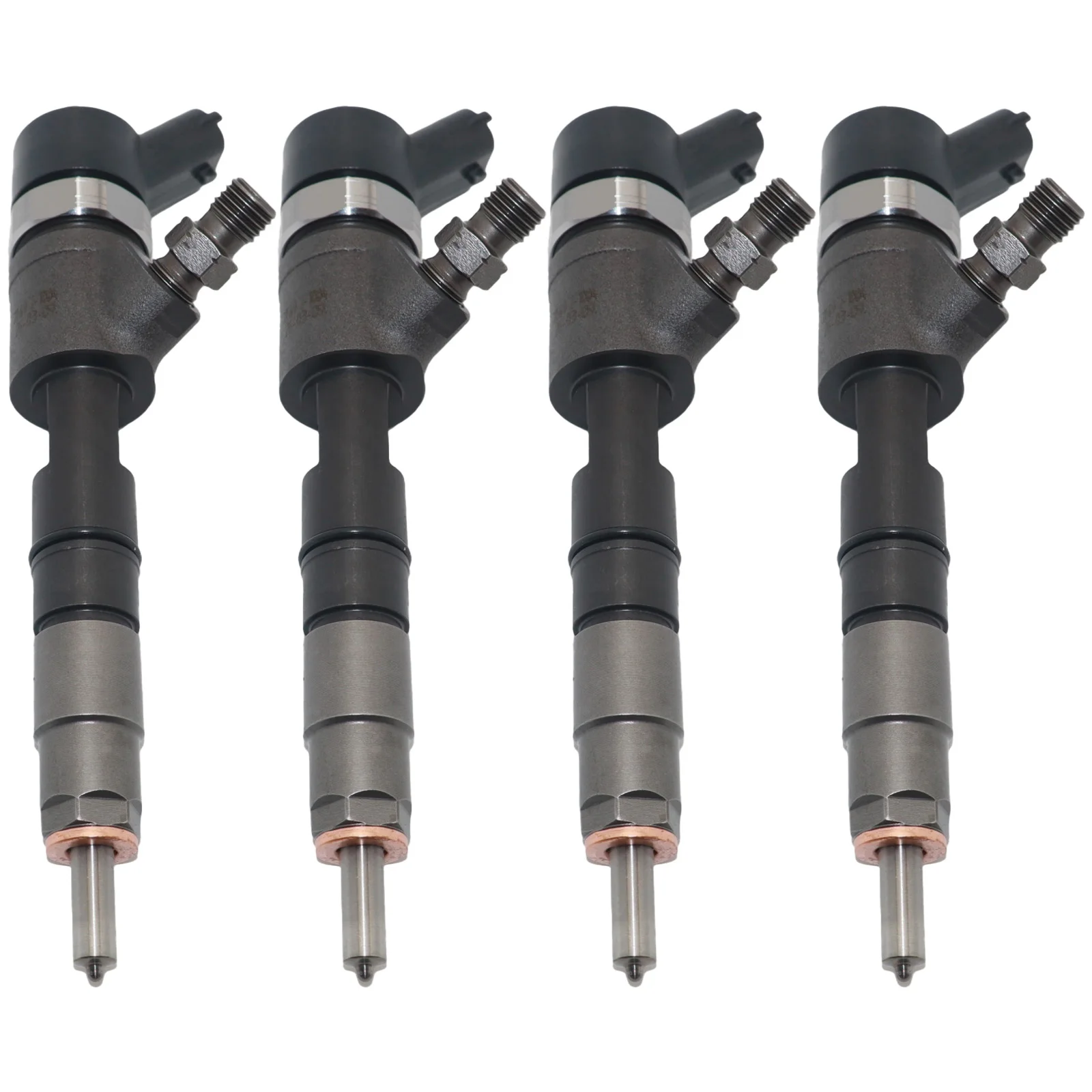 4PCS Fuel Injector 129E01-53100 129E0153100 For John Deere 210G 210LEP 310G 310LEP Backhoes