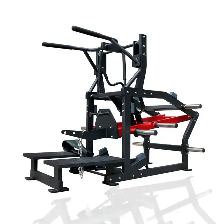 Commercial strength plate loaded belt squat machine for gym club