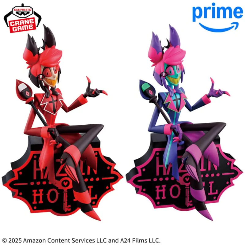 

100% Genuine Bandai Namco Banpresto Hazbin Hotel Alastor Primary Colors Heterochromatic Collector Anime Figure Model Toy Gift