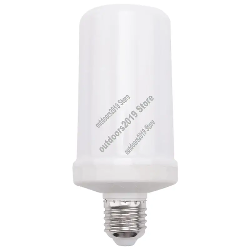 

Светодиодная лампочка с эффектом пламени E27, декоративная мерцающая реалистичная лампочка огня, лампа для украшения фестиваля-ABHG