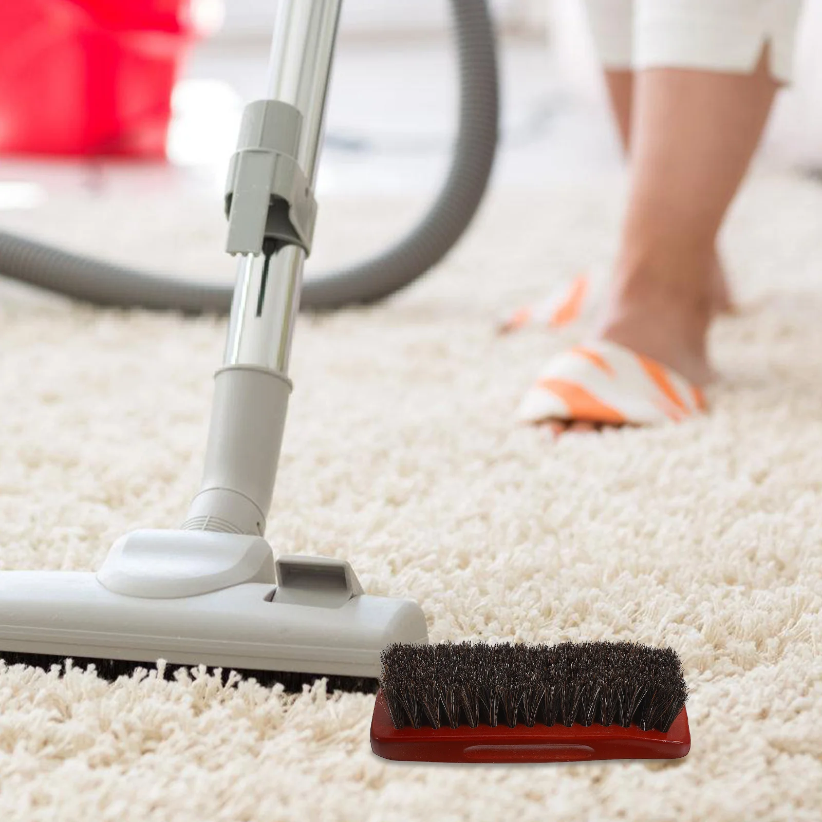 

Wood Handle Dust Brush Multi Functional Soft Bristle Duster for Home Office Car Clothes Cleaning Hat Brush Furniture Dust