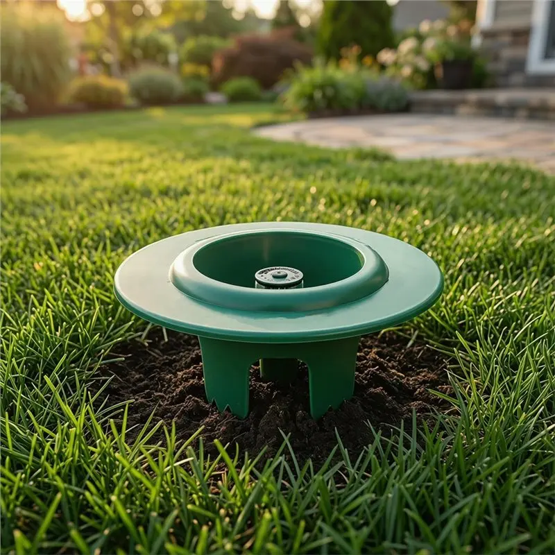 RMWIN-Heavy Duty UV Protection Sprinkler Head Cover 6Pcs Outdoor Lawn Sprinkler Protector, Garden Irrigation Guard Shield