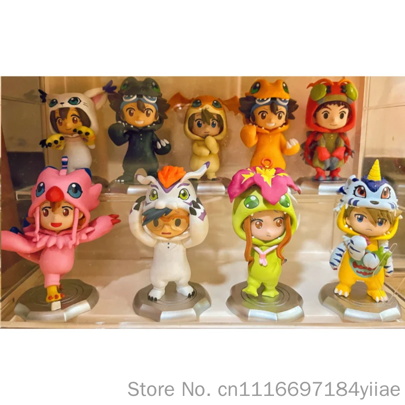 Toptoy Digimon Blind Box Figure Pendant Cute Mini Collectible Ornament Desktop Display Gift For Anime Fans And Collectors