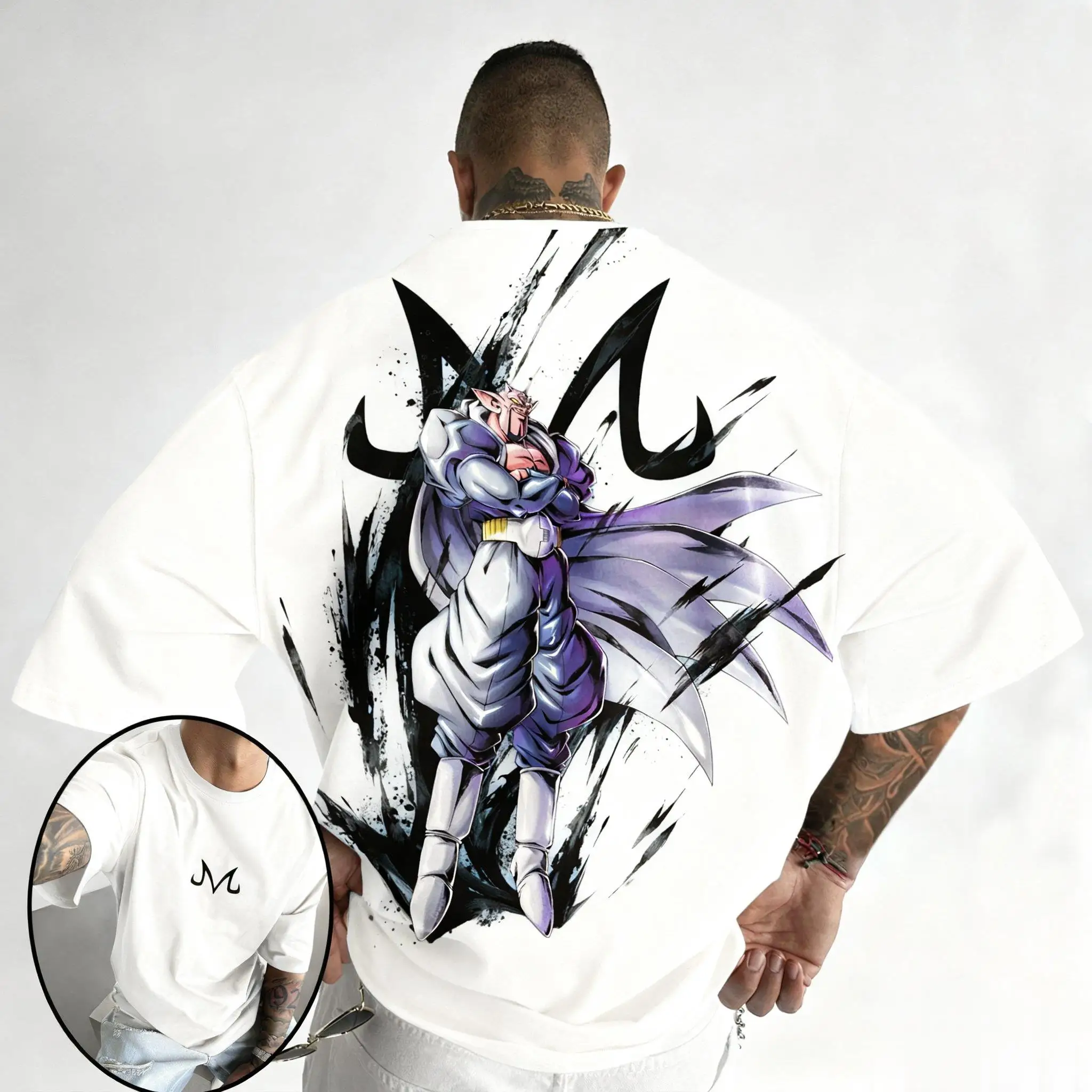 

Мужские и женские бандаи с короткими рукавами и принтом Dragon Ball Goku Y2K, лето 2026, свободные, дышащие и спортивные хлопковые футболки