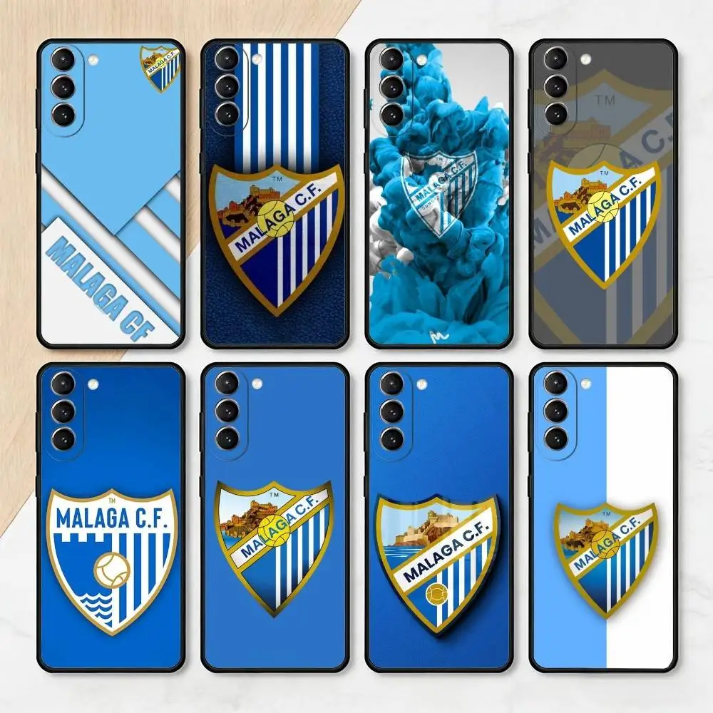 

Hot M-Malaga C-CF Phone Case For Samsung S25,24,23,22,30,21,10,9,Ultra,Plus,Lite,FE,4,5 G Soft Black Case