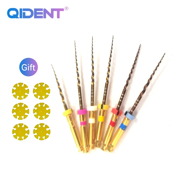 

Dental flexible Niti files F1 F2 SX Gold Endodontic Root Canal File Rotary Niti Dental Endodontic files