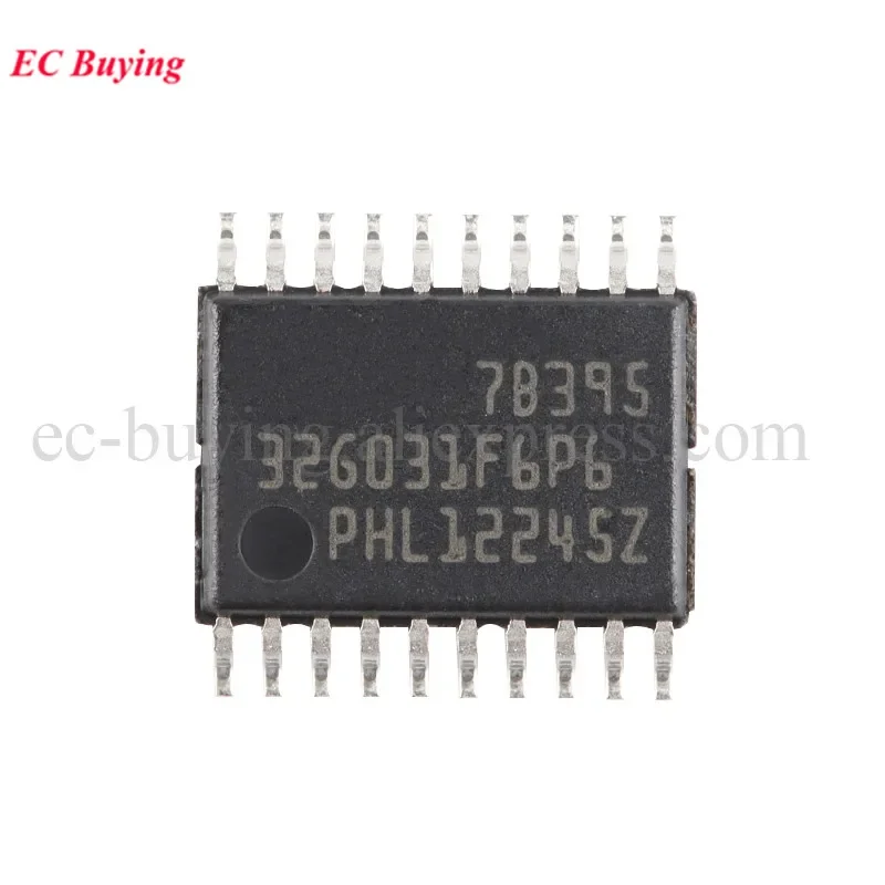 5Pcs/1pc STM32G031F6P6 TSSOP-20 STM32G031 STM32 G031F6P6 STM32G ARM Cortex-M0+ 32-bit MCU Microcontroller MCU IC Chip
