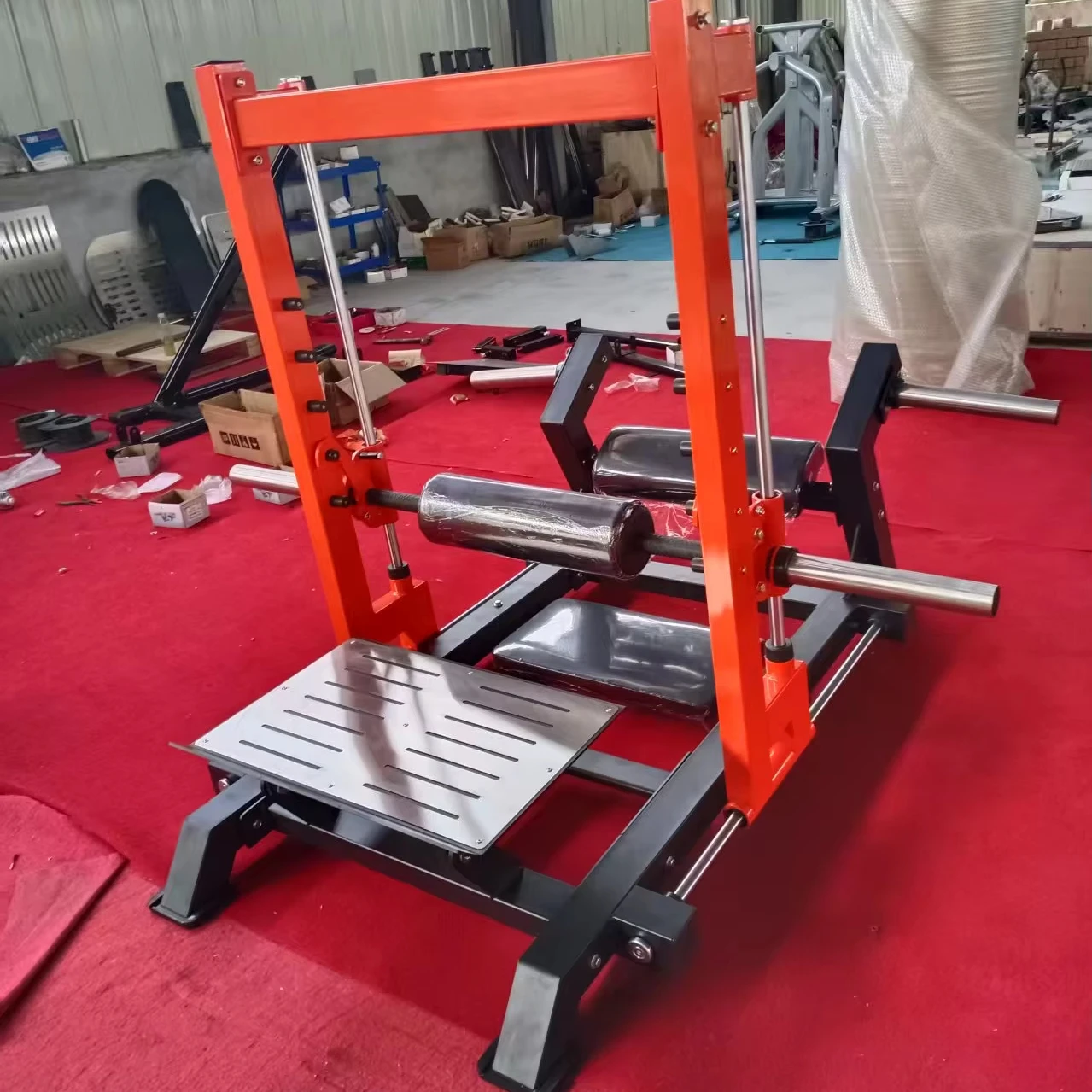 

Hot Sale Professional Hip Thrust Machine Gym Equipment Fitness Glute Hip Thrust Machine for Hip Stretching Increase Glute Size