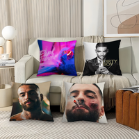 Classic Singer M-Maluma Muisc Pillow Case Office Cushions Suitable For Sofa Car Bedroom Decorative Cushion Cover