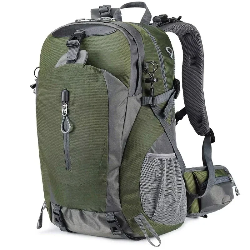 40L Mountaineering Outdoor Survival Camping Bag Hiking Waterproof Large Capacity Travel Backpack