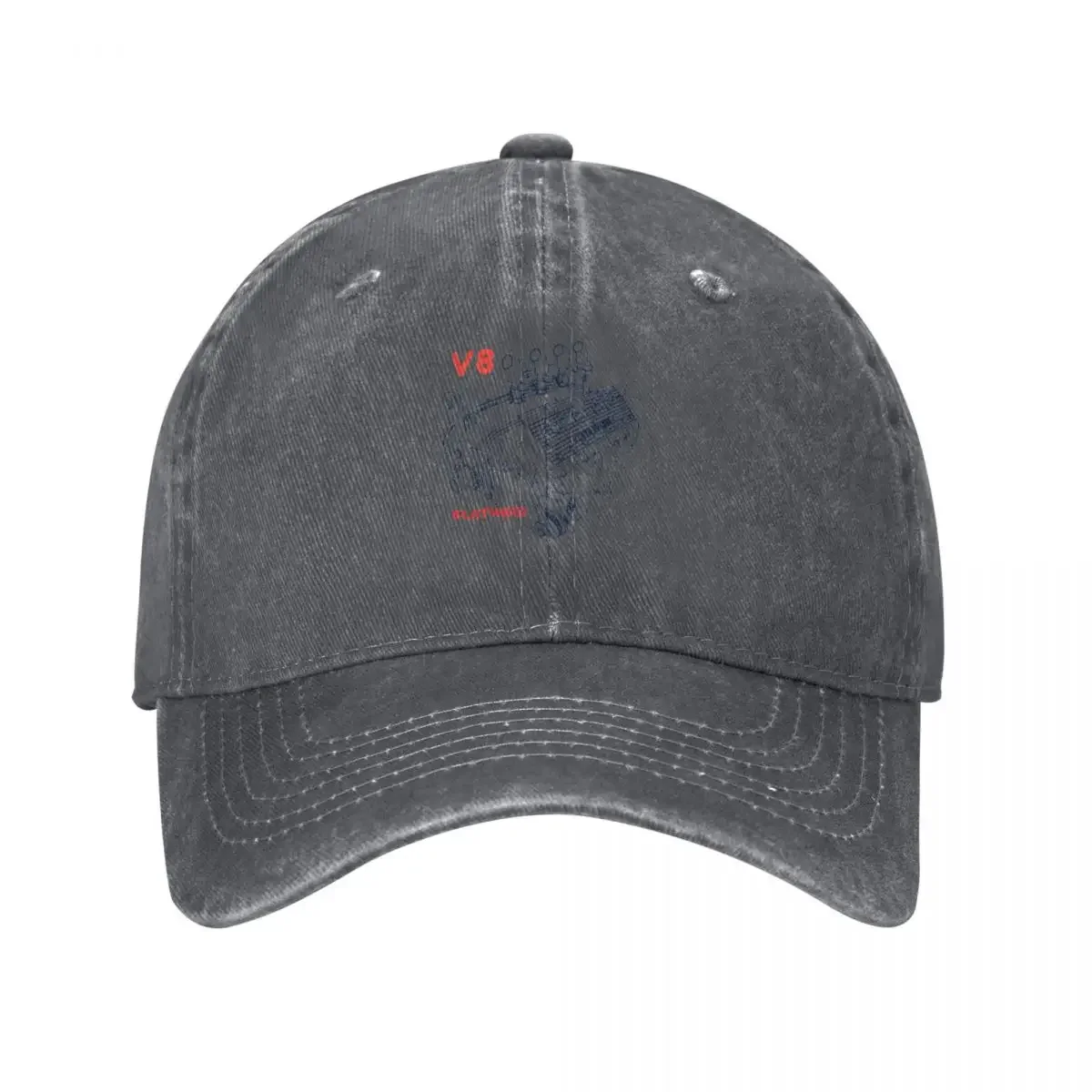 

V8 Flathead Engine Sketch Baseball Cap New Hat party Hat western Hat Sun For Children Woman Hats Men's