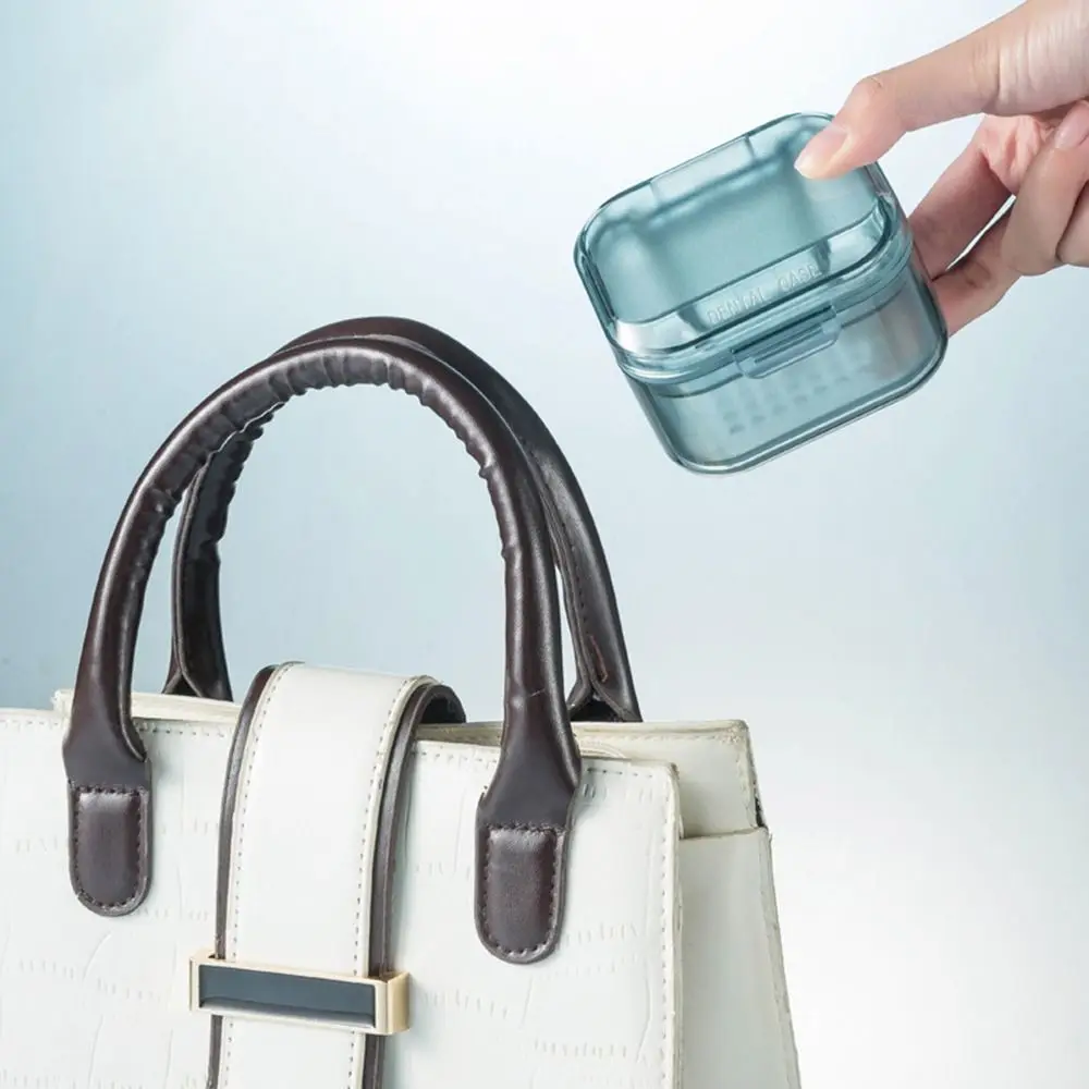 عن طريق الفم حامي الفم حاوية تنظيف صندوق مختومة أسنان حمام صندوق كاذبة الأسنان صندوق تخزين الأسنان حقيبة للتخزين صندوق الأقواس الأسنان