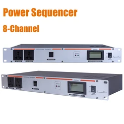 Leicozic 1028B 8 Channel Power Sequencer Controller Professional Sound System Pro Audio Equipo De Sonido