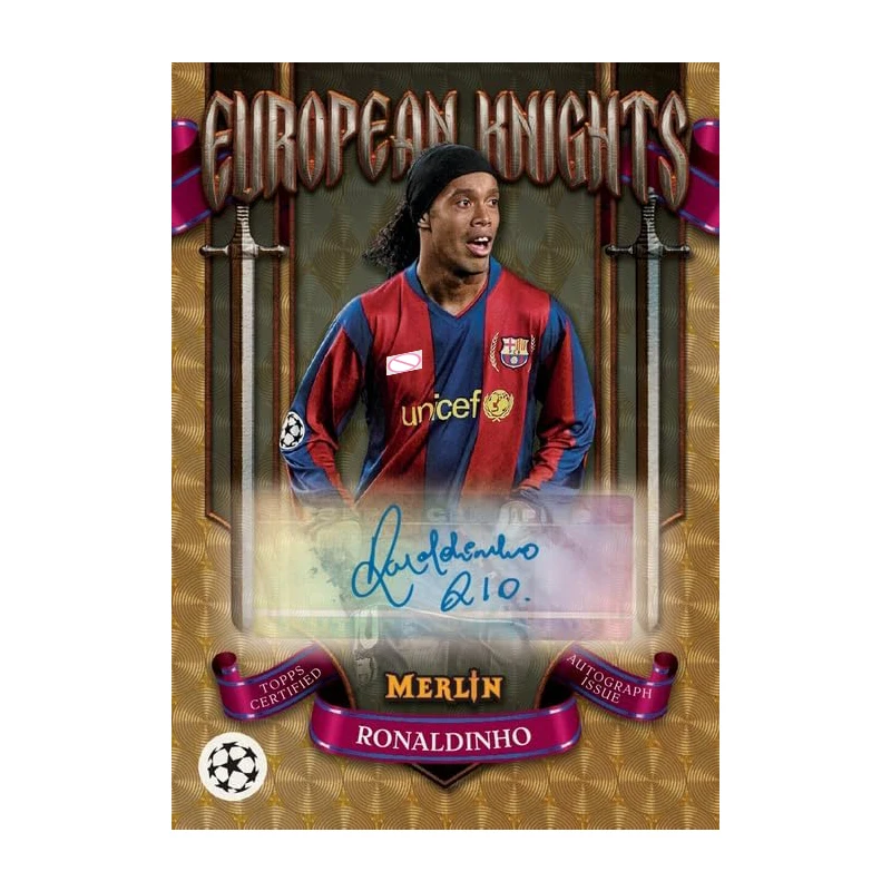 2024 25 Topps Merlin UEFA Club Competitions Blaster Box Official Collectible Game Trading Cards