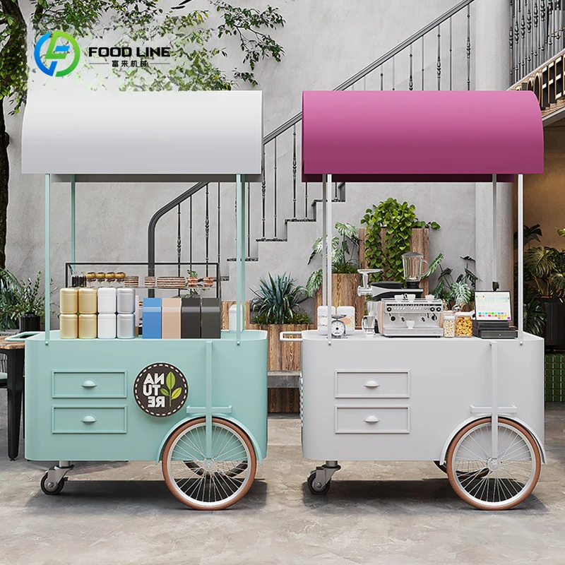 

Индивидуальная уличная мобильная торговая тележка, большой навес для хранения, цветочный рынок, деловой прицеп для еды