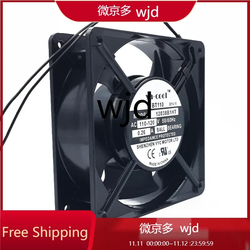 

Вентилятор охлаждения Y P Ya-cool BT110 12038B1HT 110В 0.26А 12СМ 12038