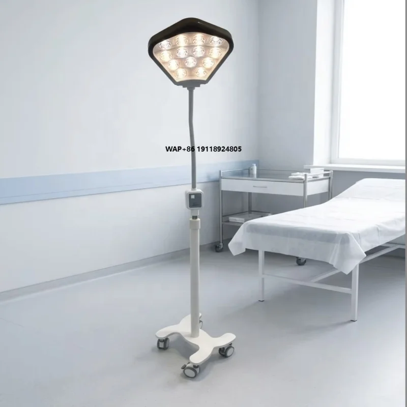 Professional operating room medical examination light, hospital LED shadowless surgical inspection light with adjustable section