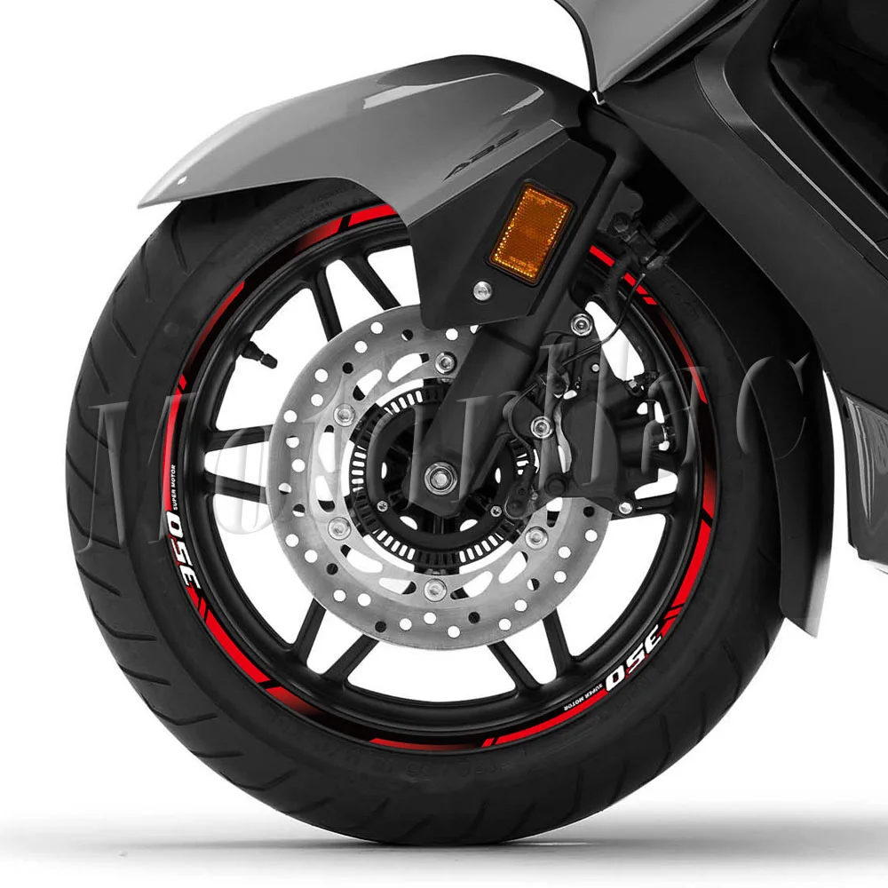 Motorrad-Radaufkleber Reflektierende Felgenstreifen Wasserdichtes Zubehör für Honda Forza 750 350 2026 2025 2024 – Detail 10