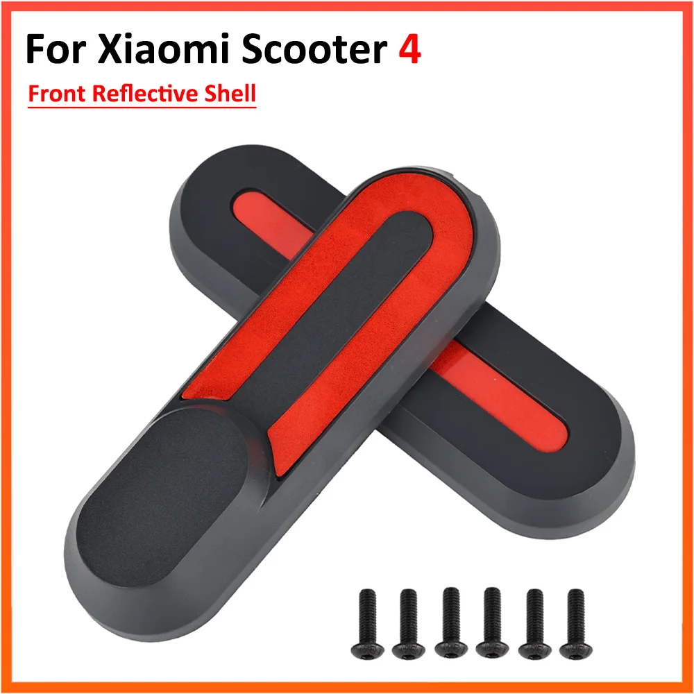 Front Fork Protective Shell Reflector For Xiaomi Electric Scooter 4 Red Reflection Sticker Replacement Parts