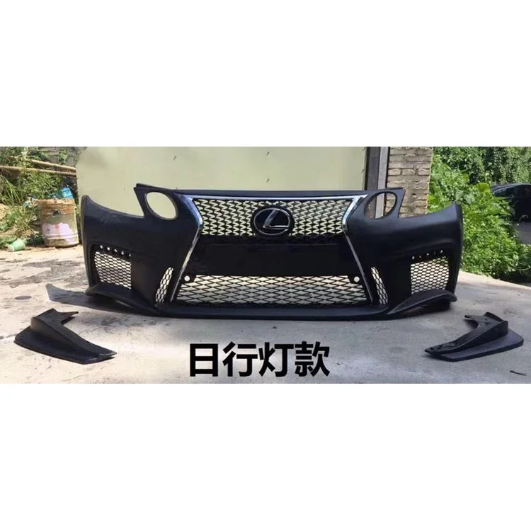 Car Front Bumper For 2006-2011  Gs To F Sport Abs Material Car Bumper For 2006-2011 Gs350 Led Front Bumper Model