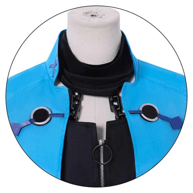 Fantasia de cosplay virgn punk: dança de penas de gelo divino anime estilo 2d roupa de dramatização carnaval roupas de dramatização de halloween