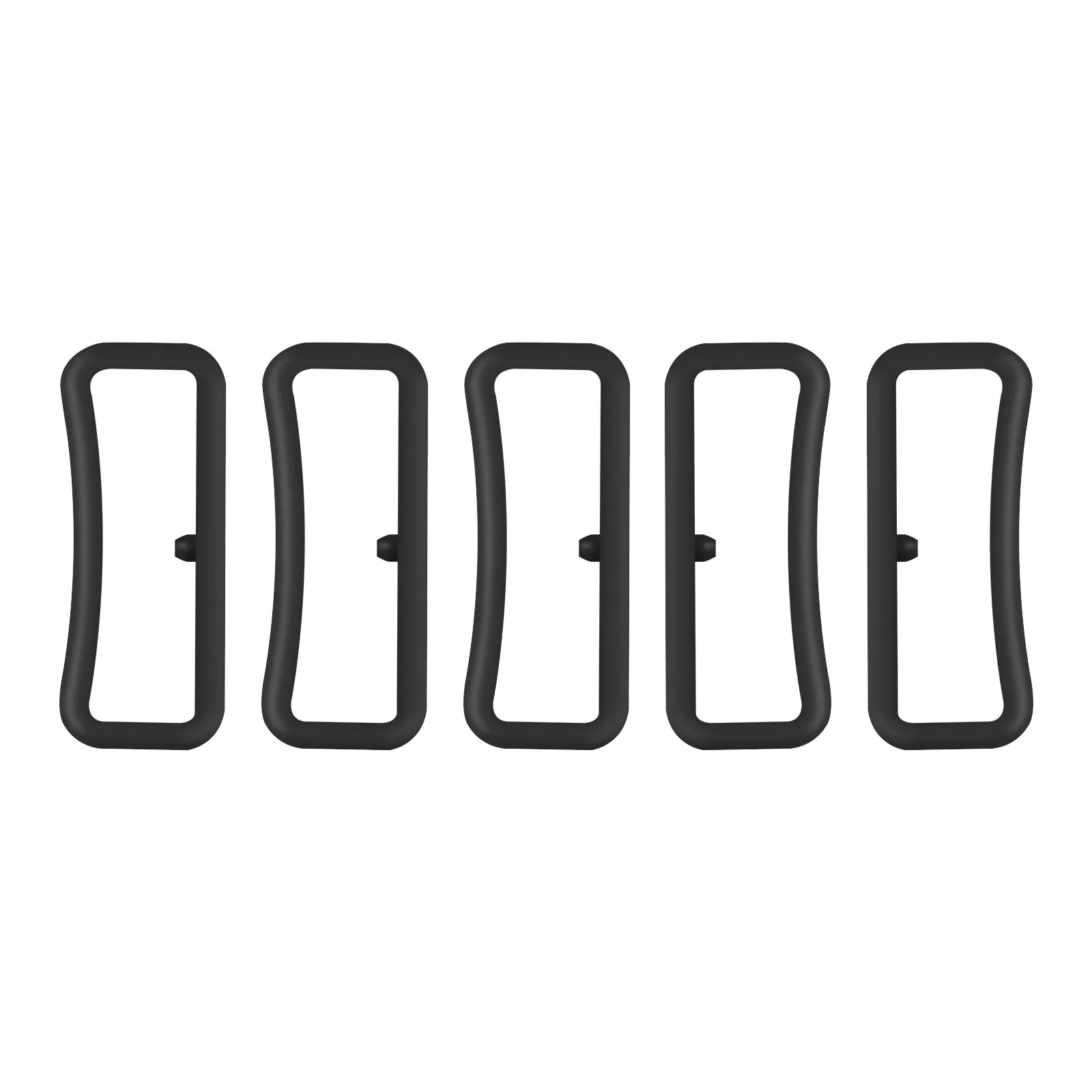 

5Pcs Silicone Watch Band Holder Loop Flexible Durable Replacement Bands Keeper Easy Install for 235 22mm Watch